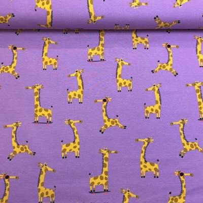 Jersey | Giraffes | Giraffen lavendel lila